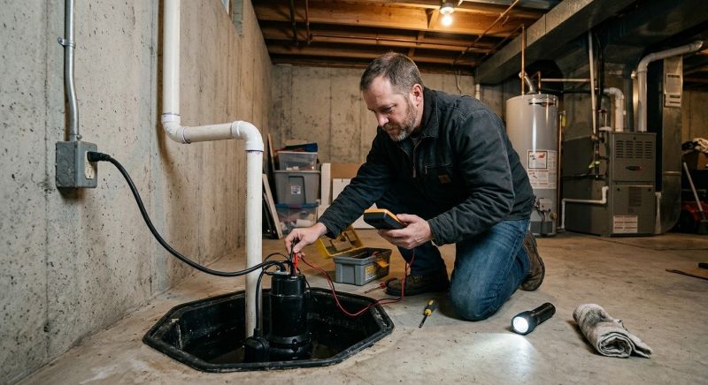 Sump Pump Troubleshooting in Warwick, RI