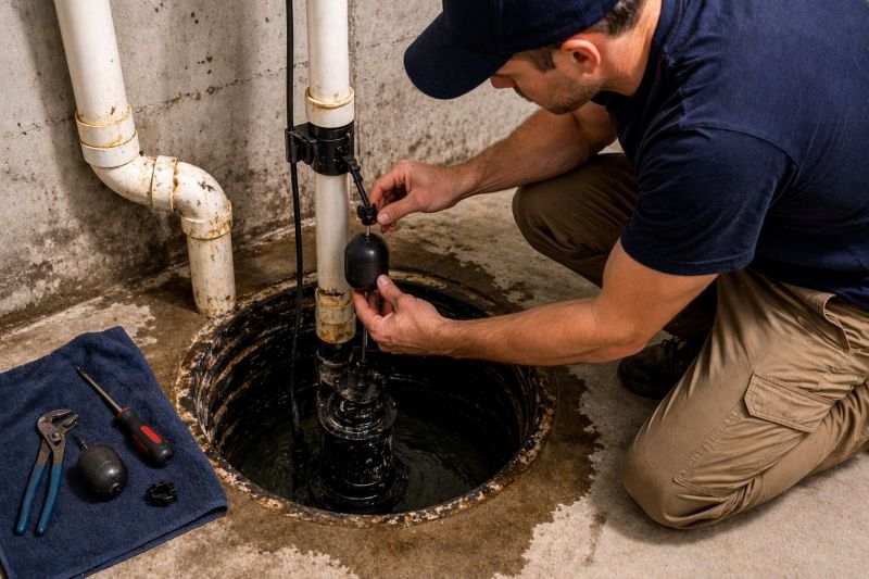 Basement Drainage Pump Repair in Springfield, MO
