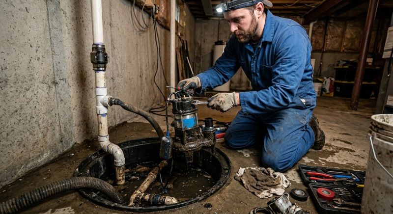 Commercial Sump Pump Repair in Warwick, RI
