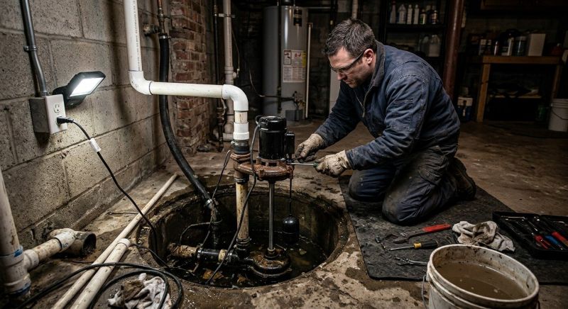 Pedestal Sump Pump Repair in Providence, RI