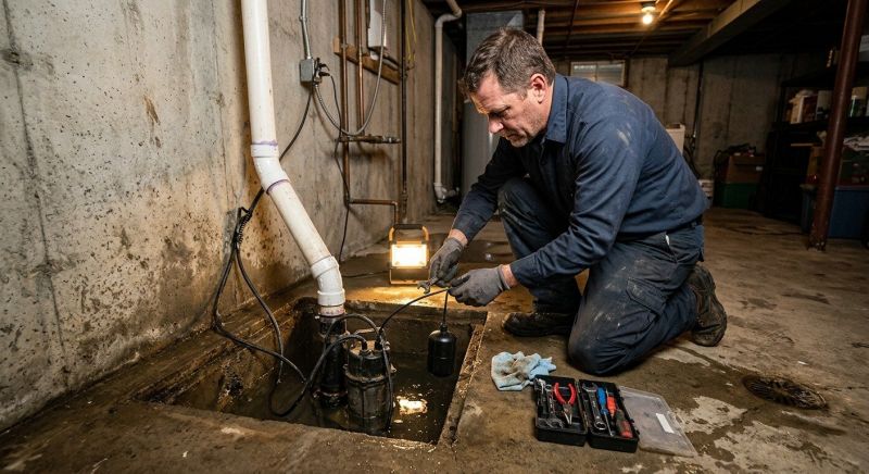 Submersible Sump Pump Repair in Warwick, RI