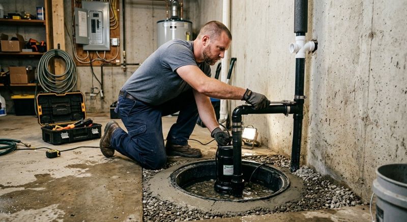 Sump Pump Replacement in Mobile, AL