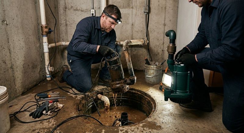 Sump Pump Replacement in Auburn, AL