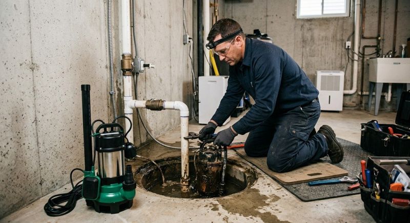 Sump Pump Replacement in Boston, MA