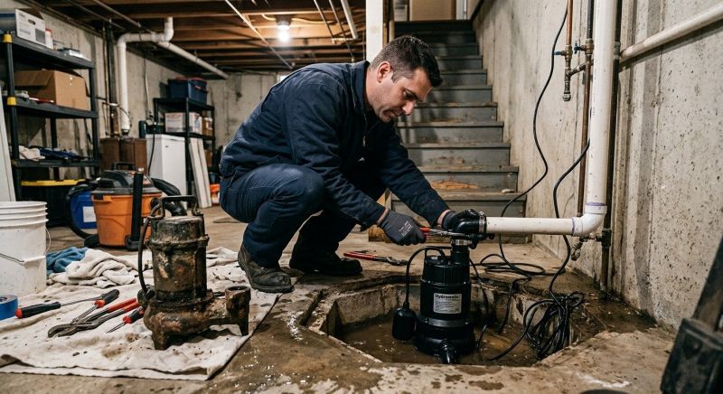 Sump Pump Service in Topeka, KS
